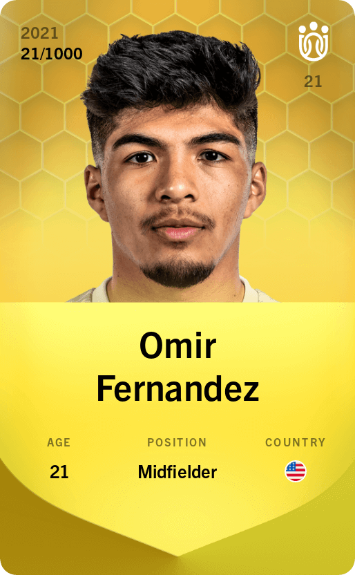 Omir Fernandez 2021-22 • Limited 21/1000