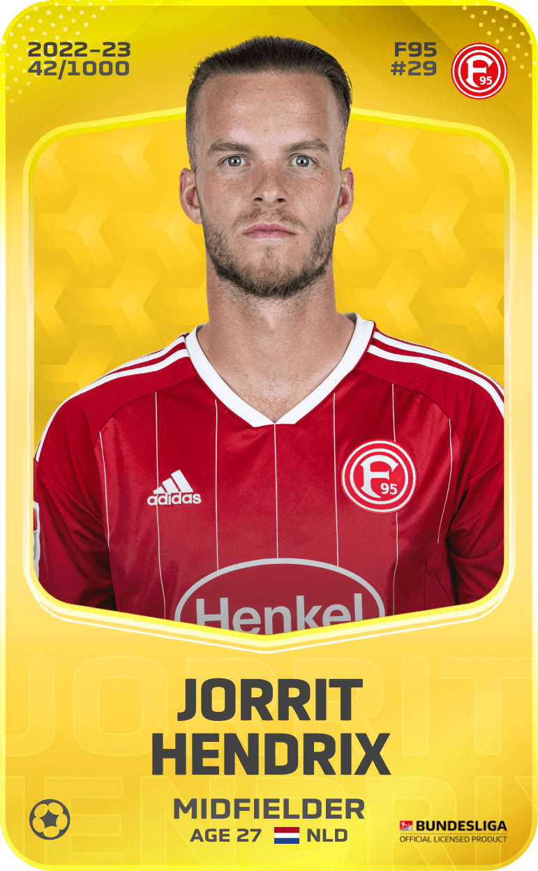 Jorrit Hendrix 2022-23 • Limited 42/1000