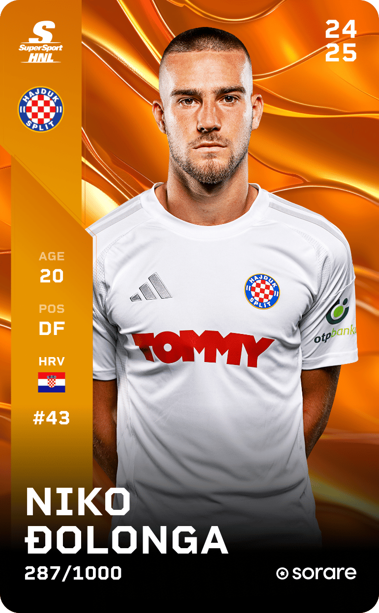 Niko Đolonga 2024-25 • Limited 287/1000