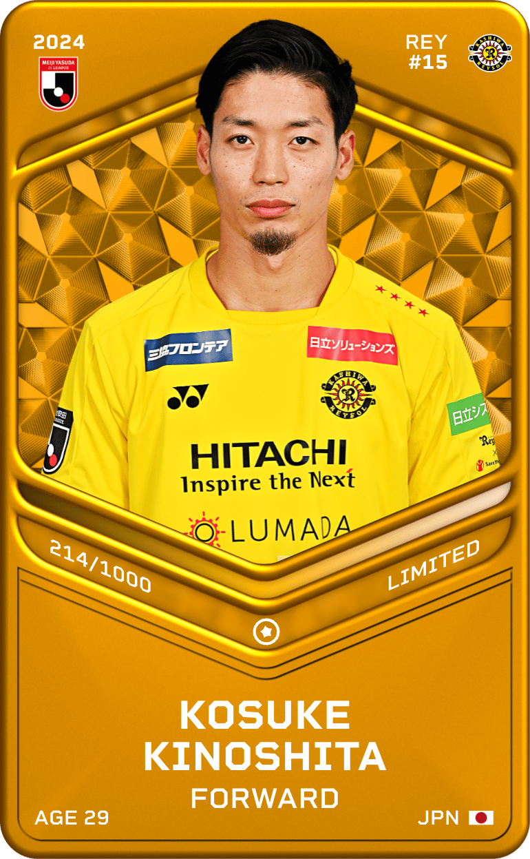Kosuke Kinoshita 2024-25 • Limited 214/1000