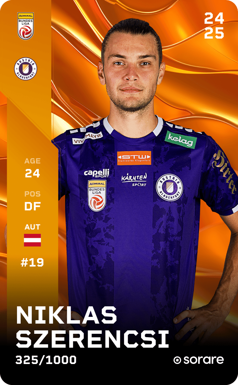 Niklas Szerencsi 2024-25 • Limited 325/1000