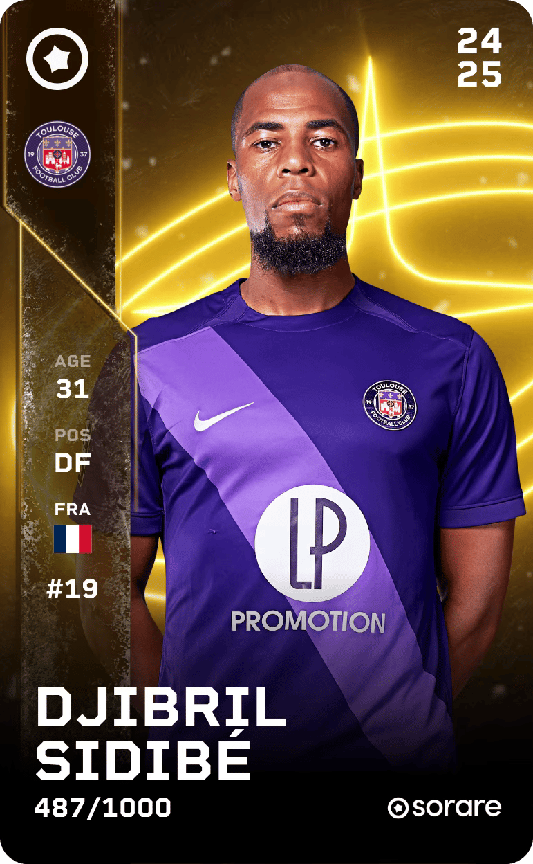Djibril Sidibé 2024-25 • Limited 487/1000