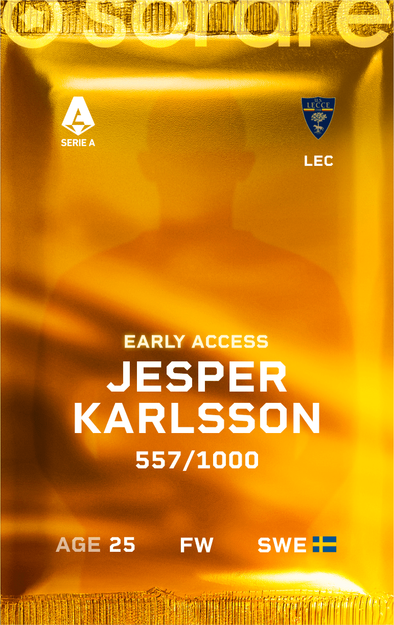 Jesper Karlsson 2024-25 • Limited 557/1000