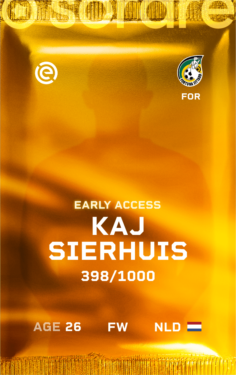 Kaj Sierhuis 2024-25 • Limited 398/1000