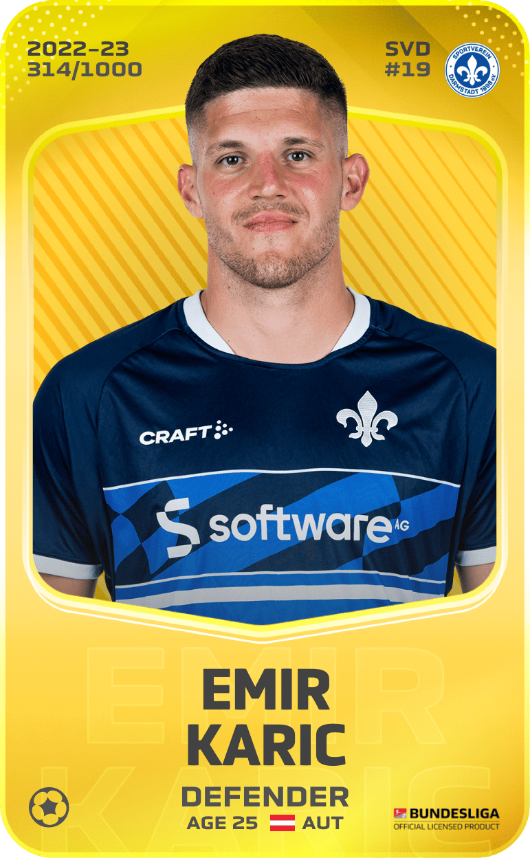 Emir Karic 2022-23 • Limited 314/1000