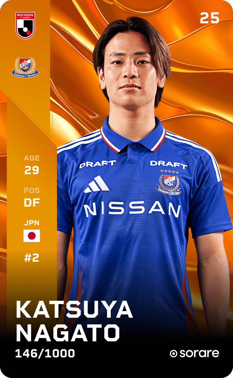 Katsuya Nagato 2025-26 • Limited 146/1000