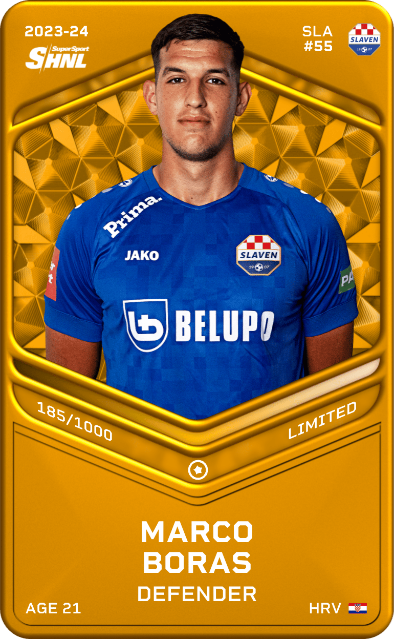 Marco Boras 2023-24 • Limited 185/1000