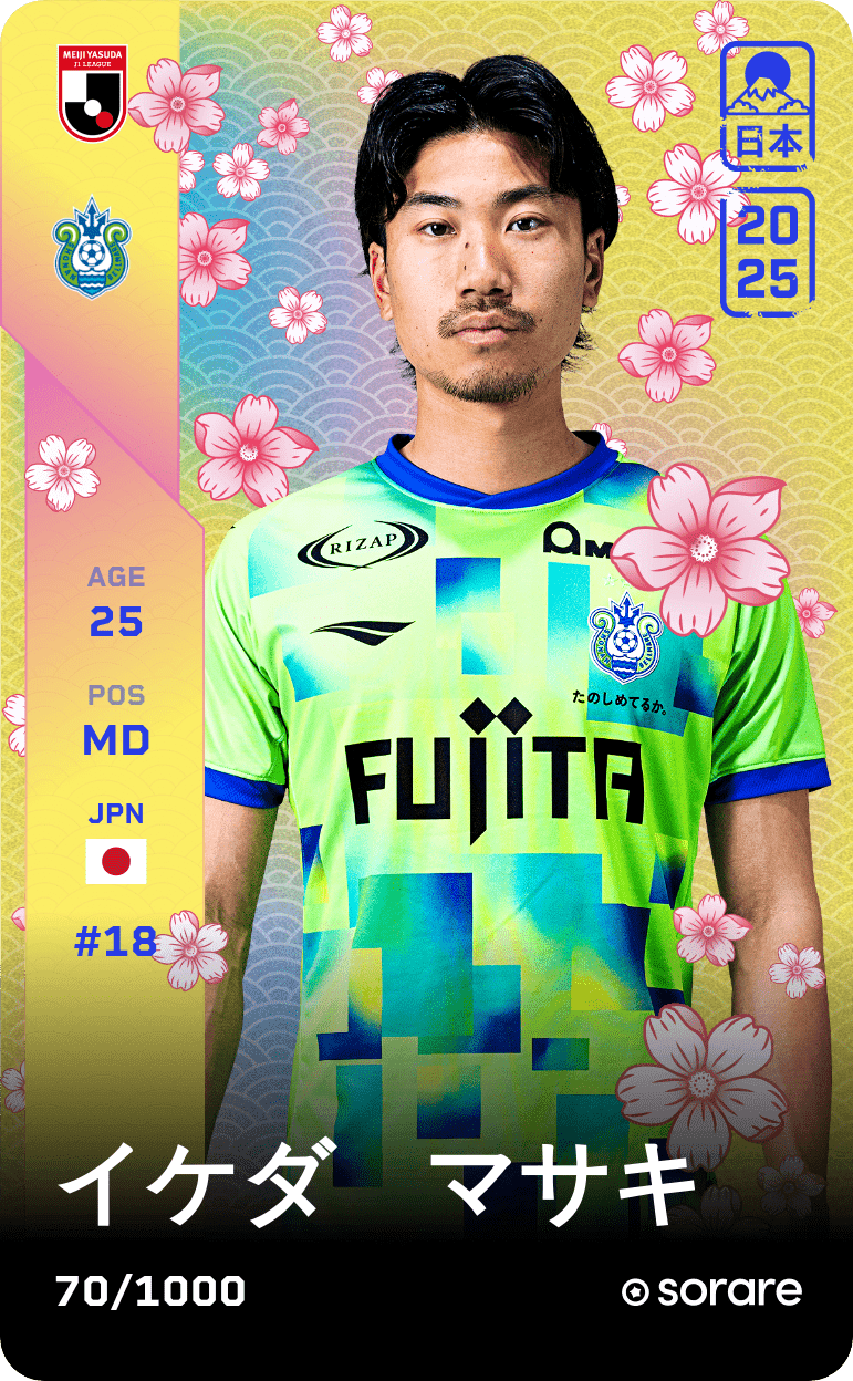 Masaki Ikeda 2025-26 • Limited 70/1000