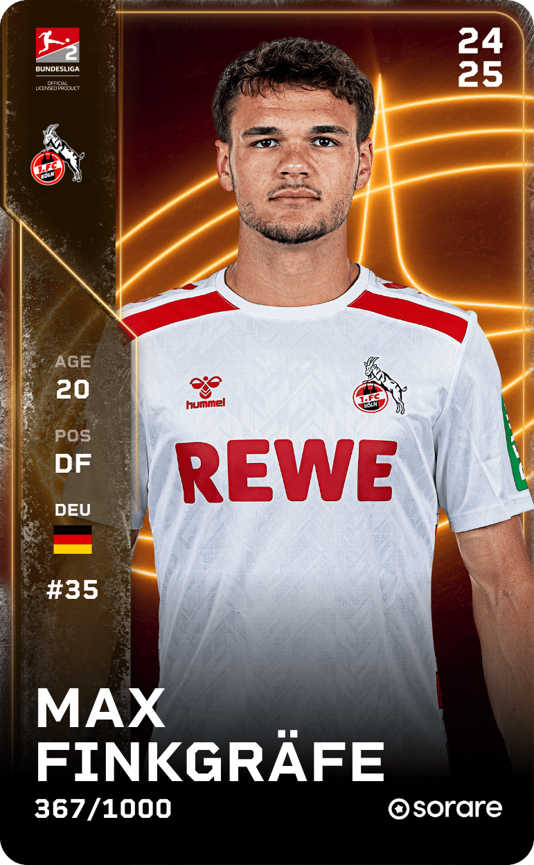 Max Finkgräfe 2024-25 • Limited 367/1000