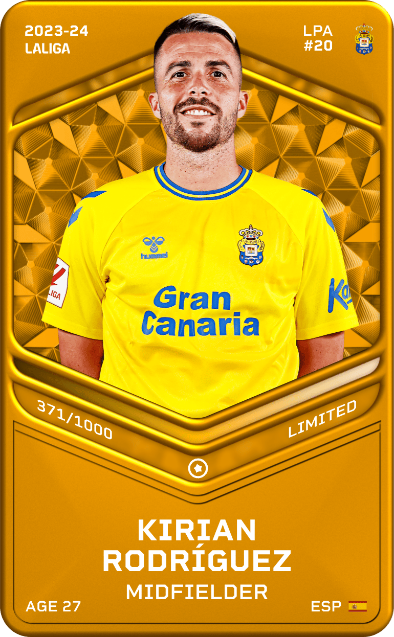 Kirian Rodríguez 2023-24 • Limited 371/1000
