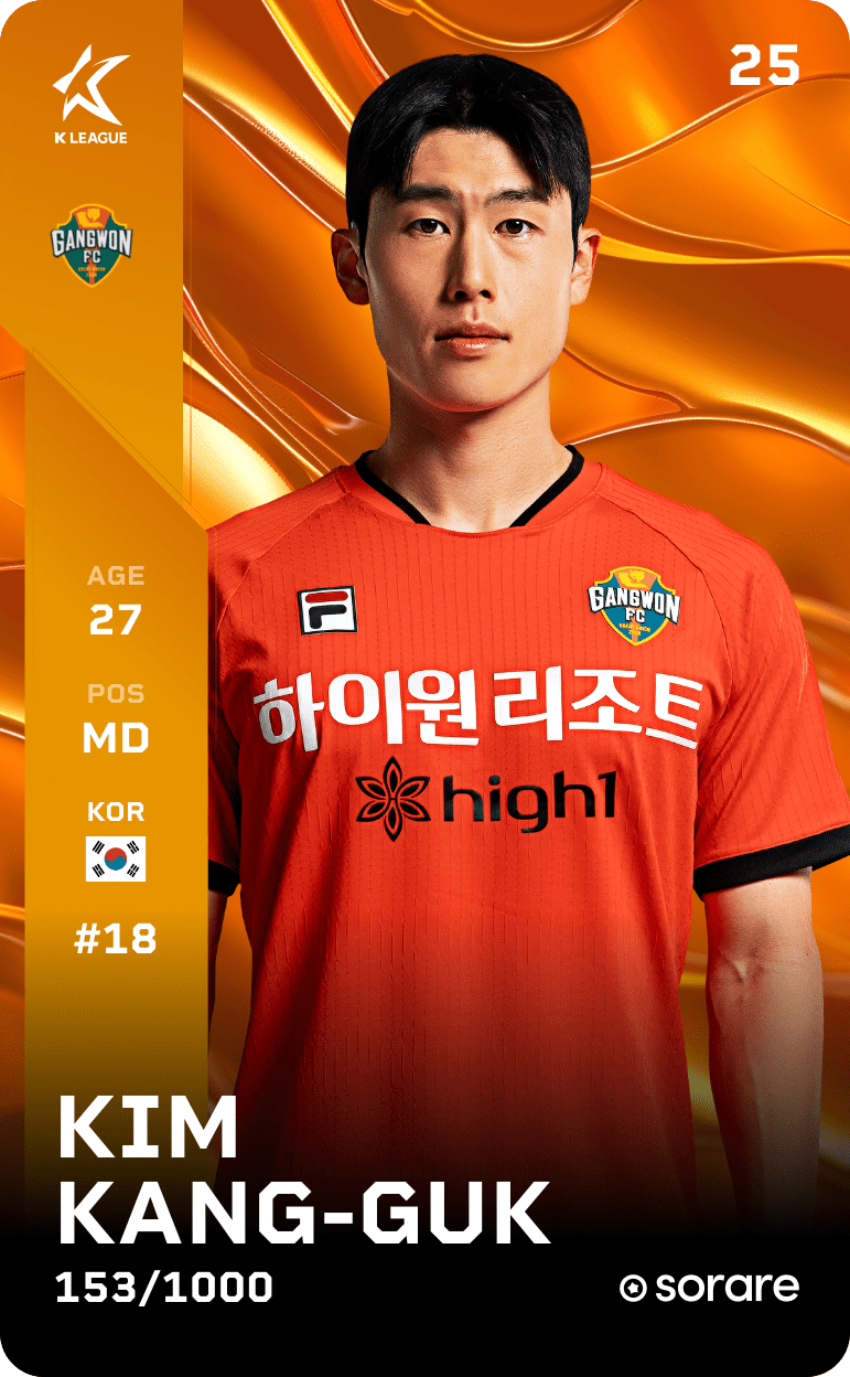 Kim Kang-Guk 2025-26 • Limited 153/1000