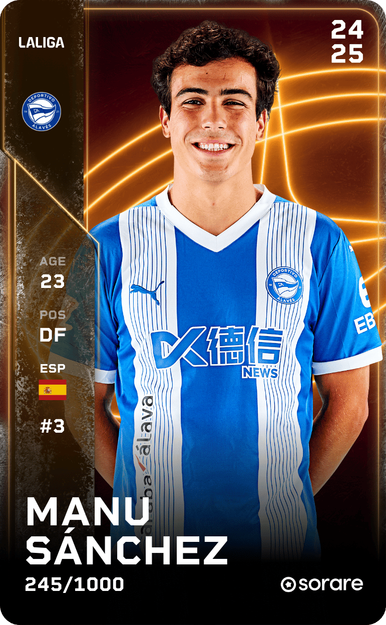 Manu Sánchez 2024-25 • Limited 245/1000