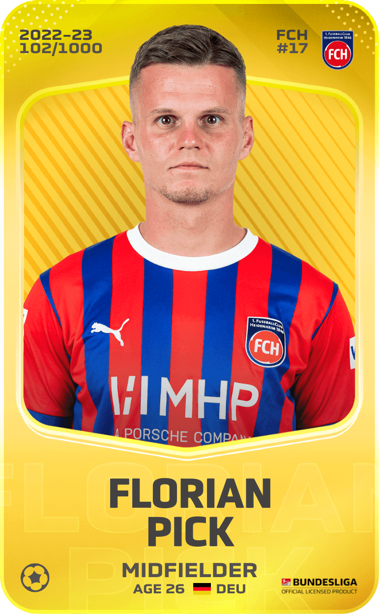 Florian Pick 2022-23 • Limited 102/1000