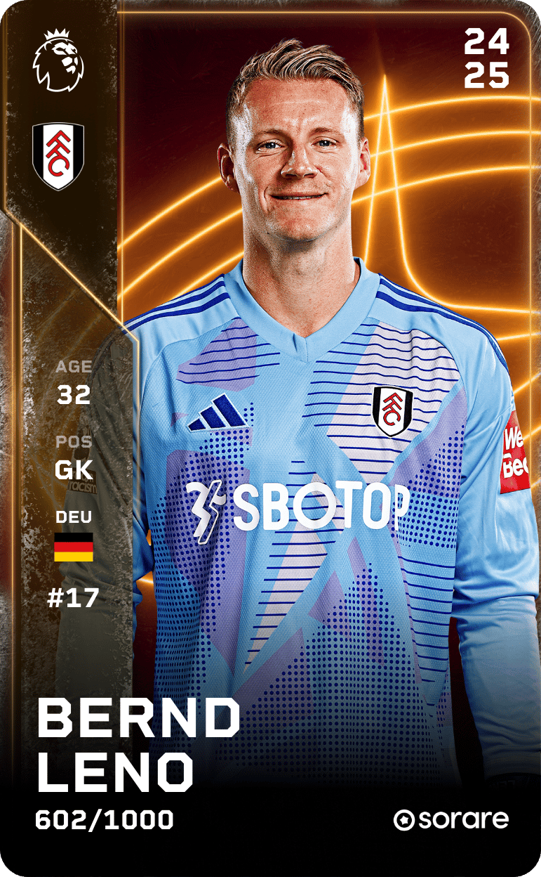 Bernd Leno 2024-25 • Limited 602/1000