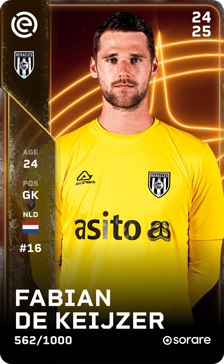 Fabian de Keijzer 2024-25 • Limited 562/1000