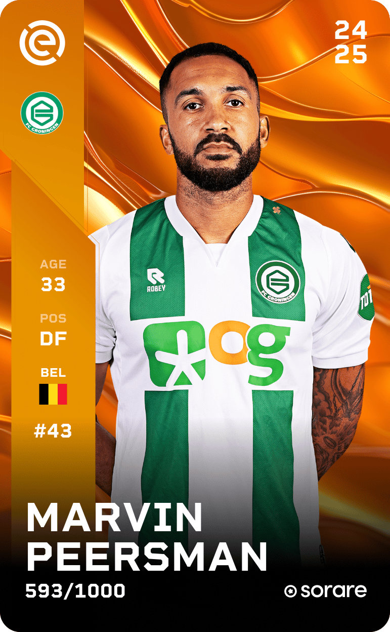 Marvin Peersman 2024-25 • Limited 593/1000