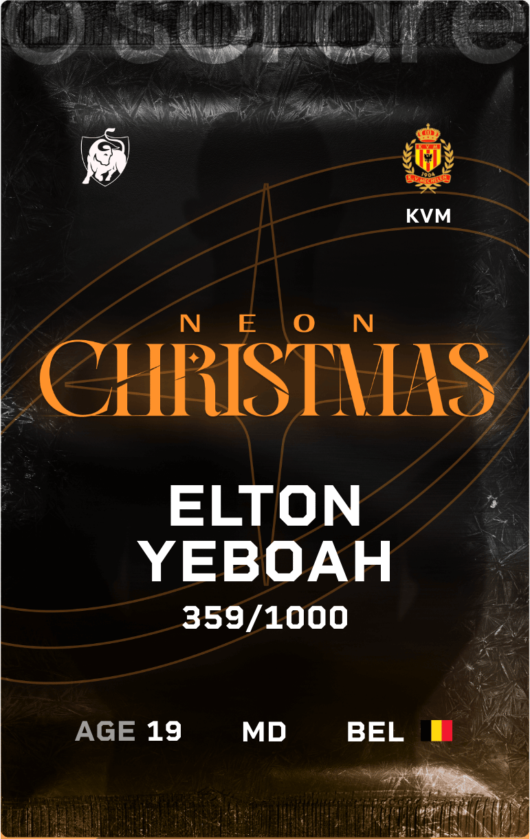 Elton Yeboah 2024-25 • Limited 359/1000