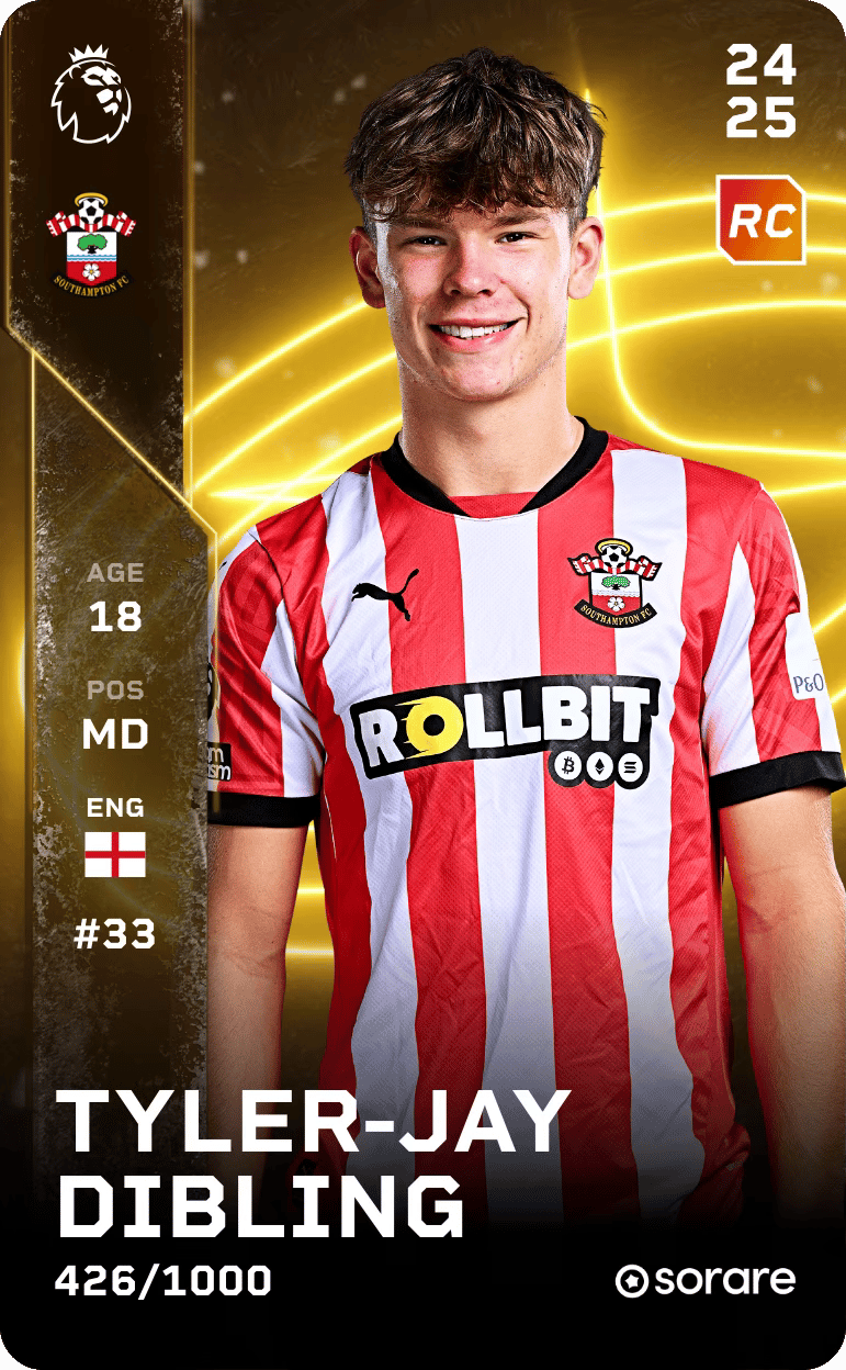 Tyler-Jay Dibling 2024-25 • Limited 426/1000