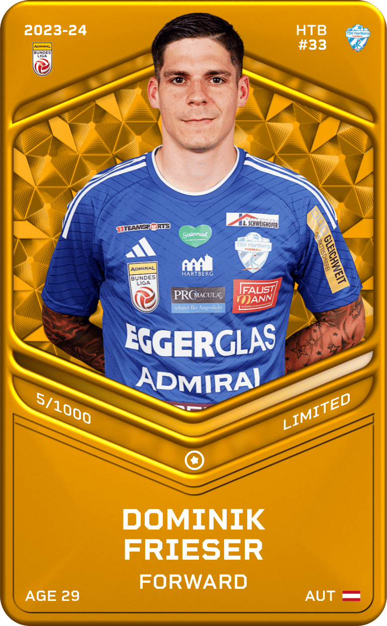 Dominik Frieser 2023-24 • Limited 5/1000
