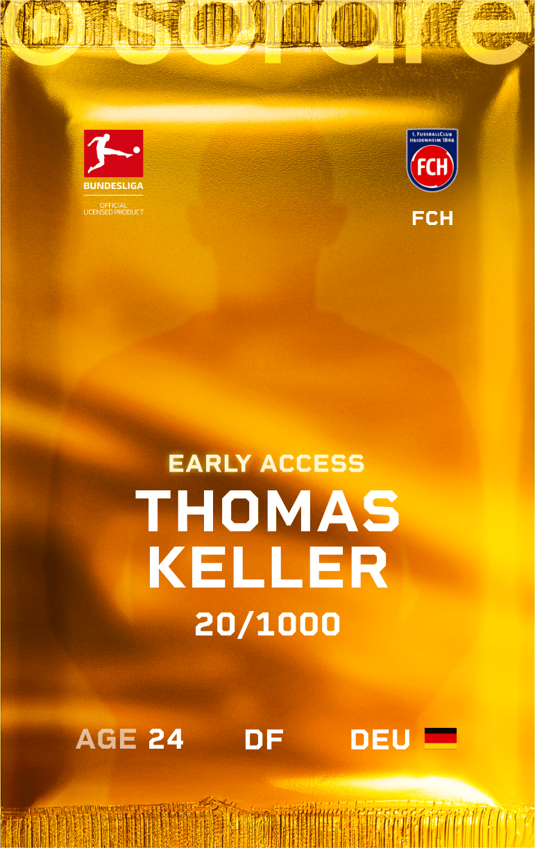 Thomas Keller 2024-25 • Limited 20/1000