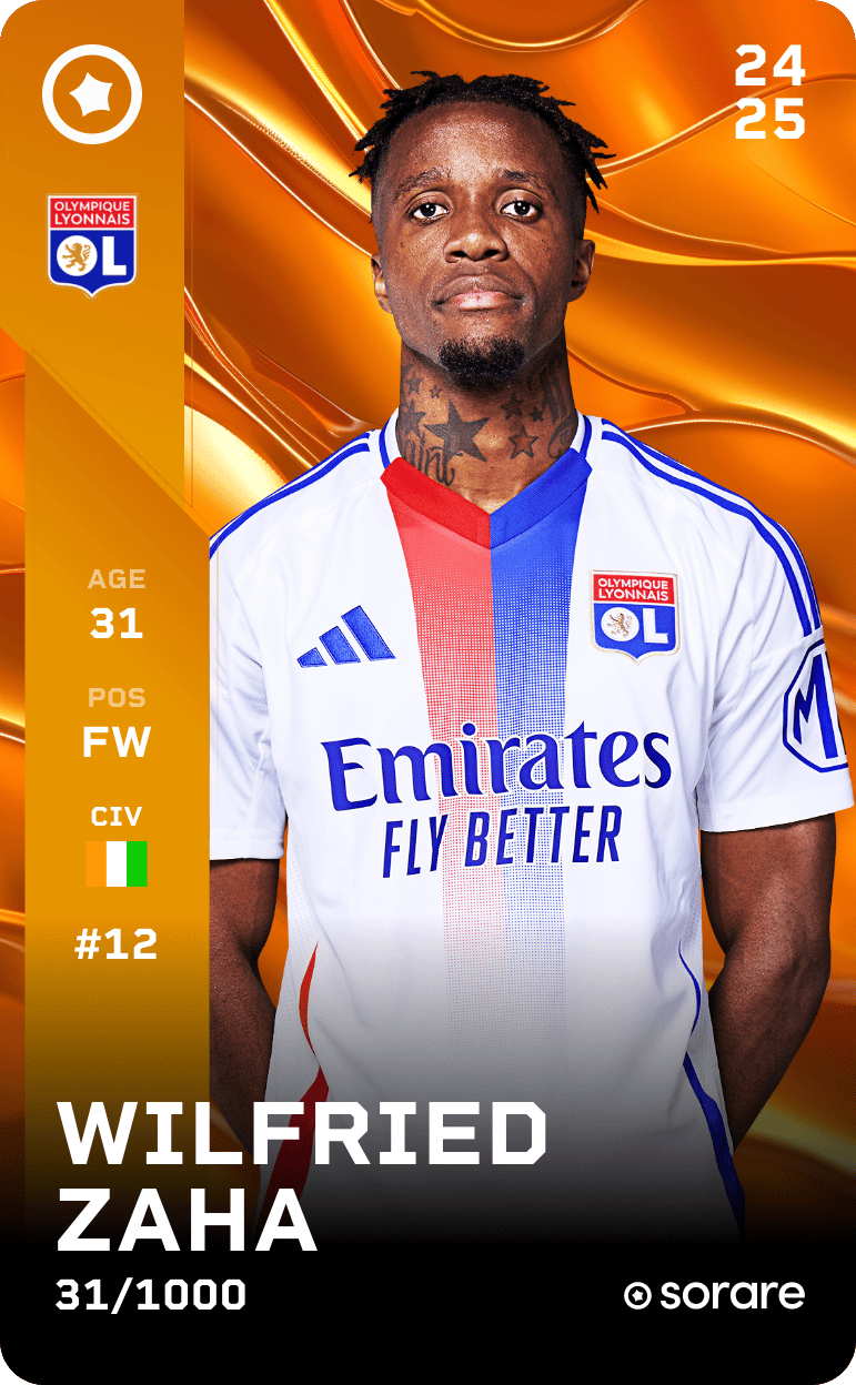 Wilfried Zaha 2024-25 • Limited 31/1000