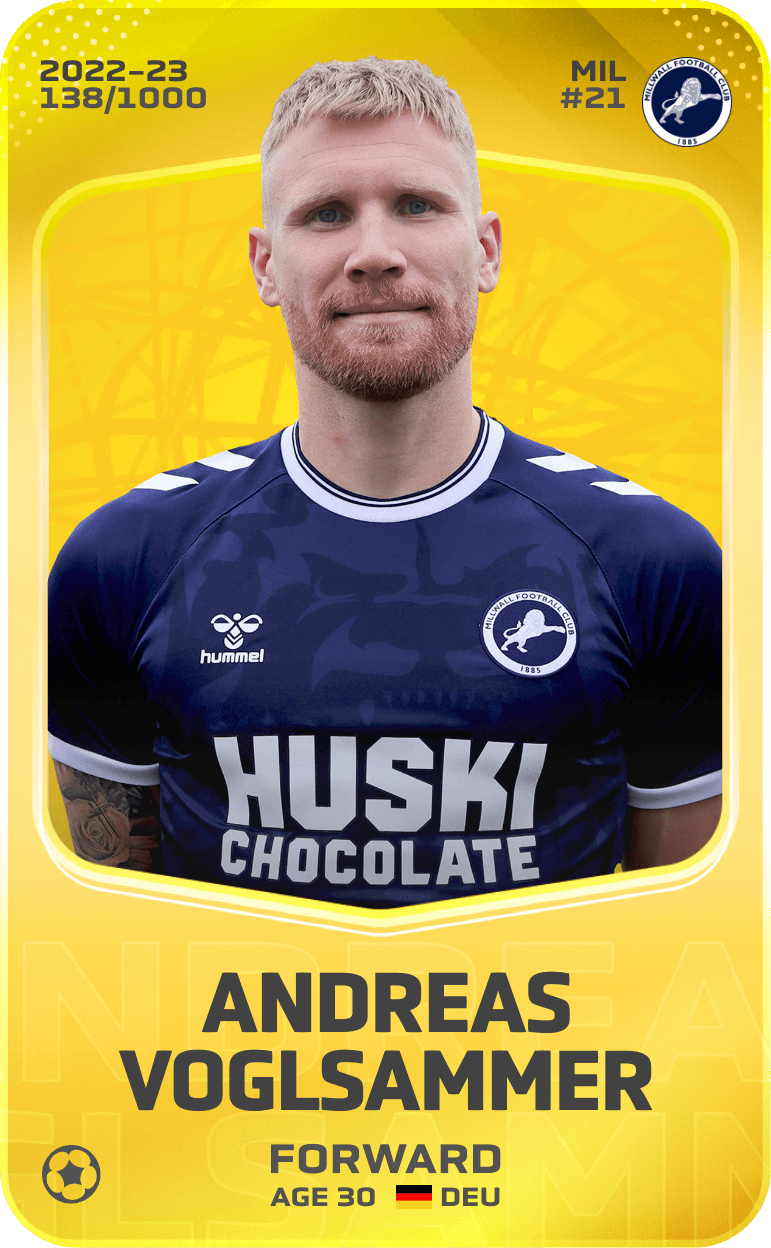 Andreas Voglsammer 2022-23 • Limited 138/1000