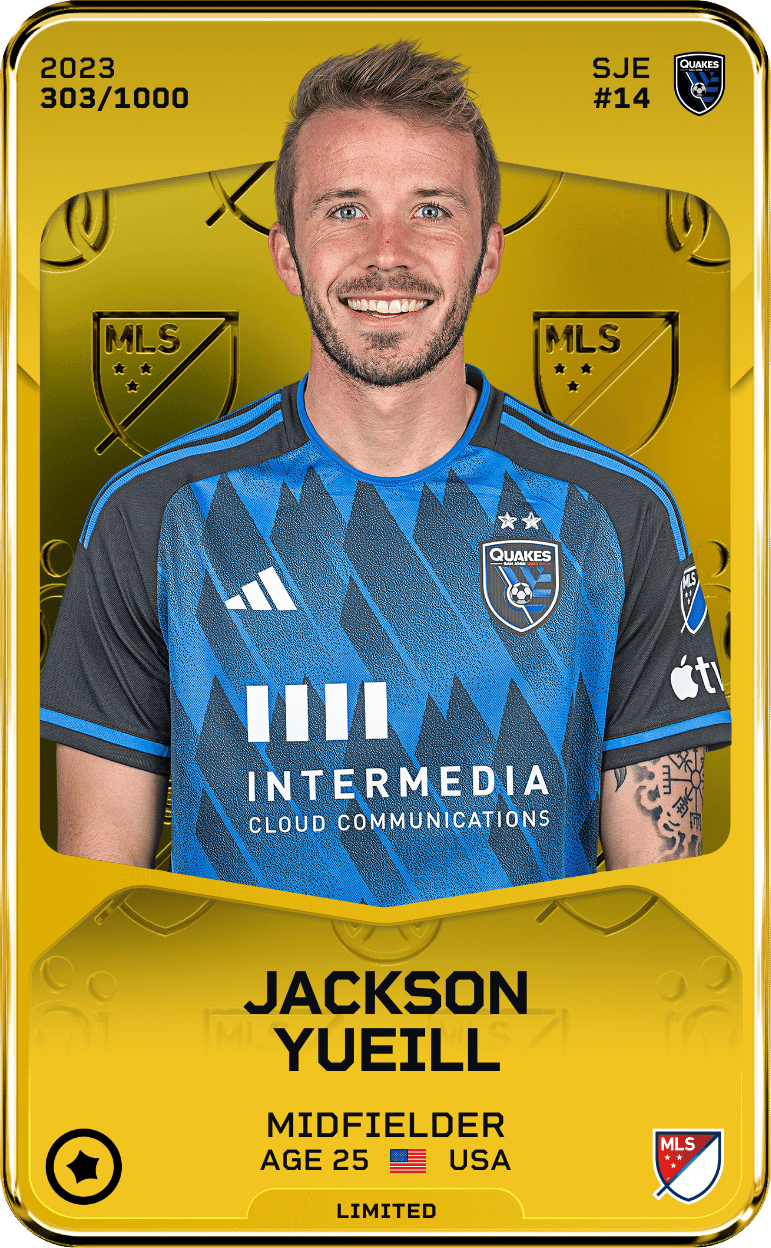 Jackson Yueill 2023-24 • Limited 303/1000