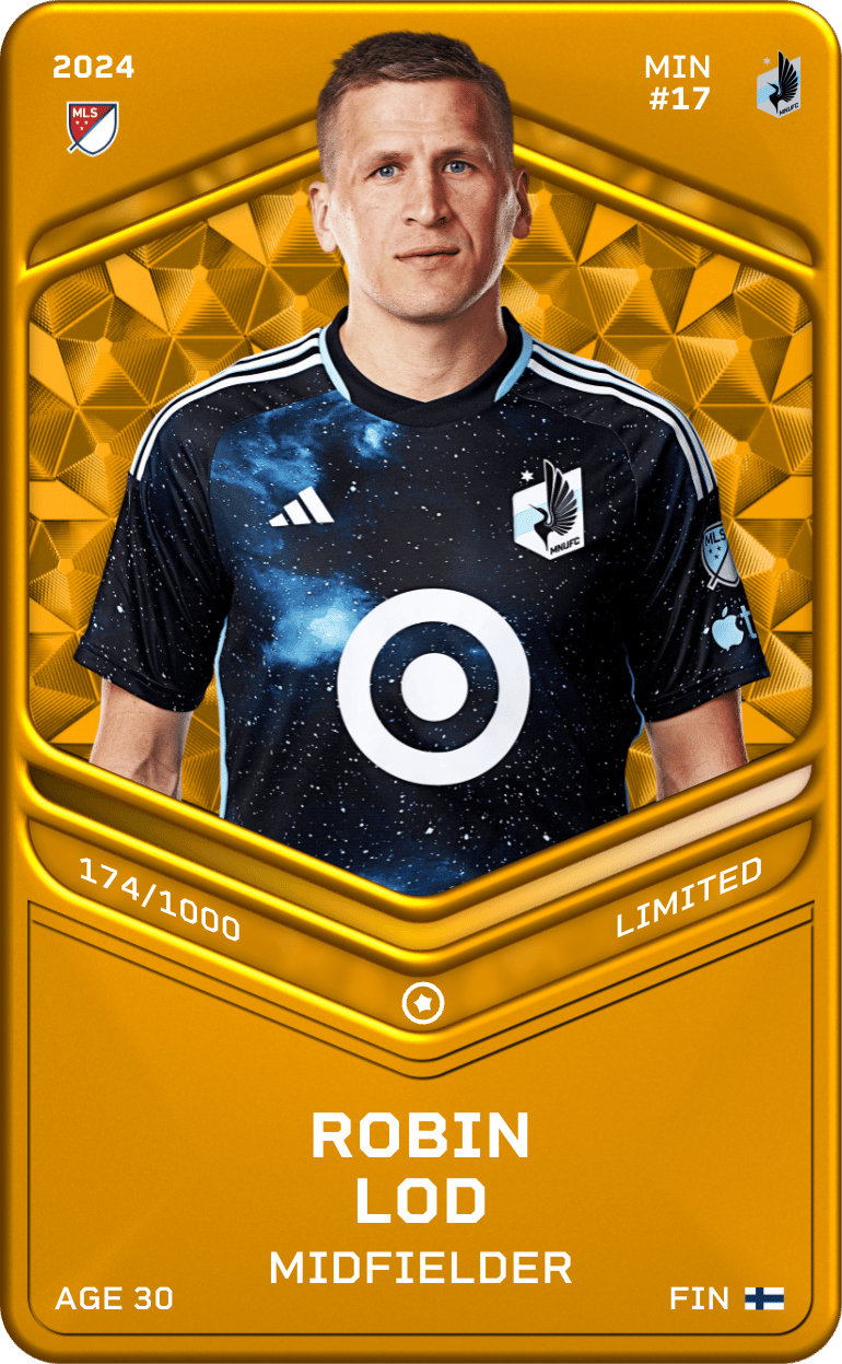 Robin Lod 2024-25 • Limited 174/1000