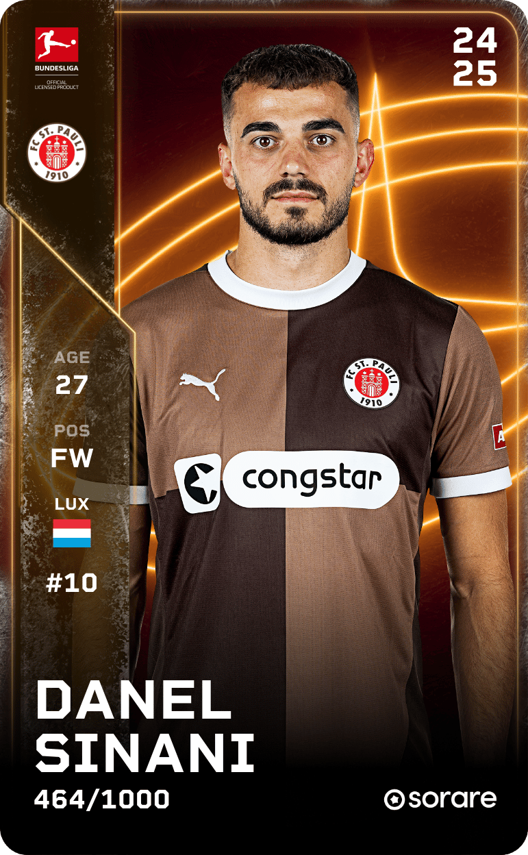 Danel Sinani 2024-25 • Limited 464/1000