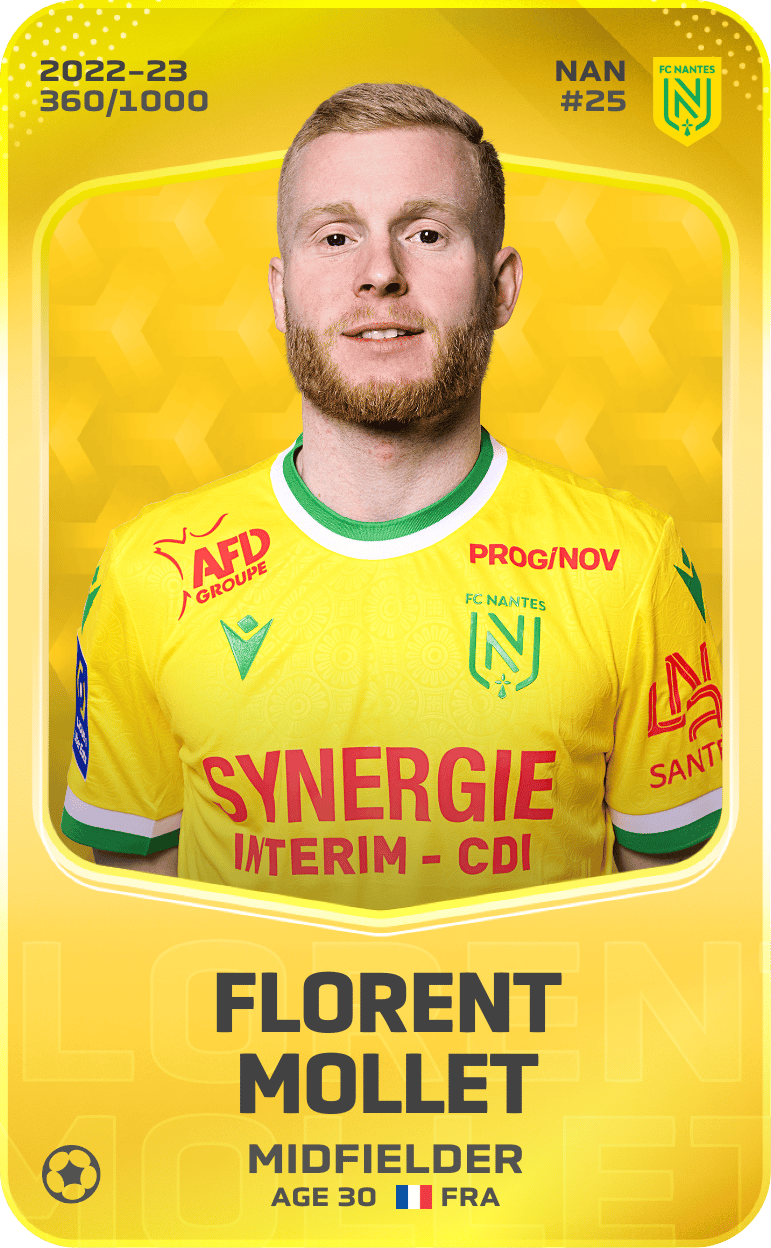 Florent Mollet 2022-23 • Limited 360/1000