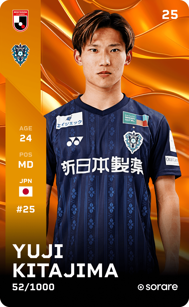 Yuji Kitajima 2025-26 • Limited 52/1000