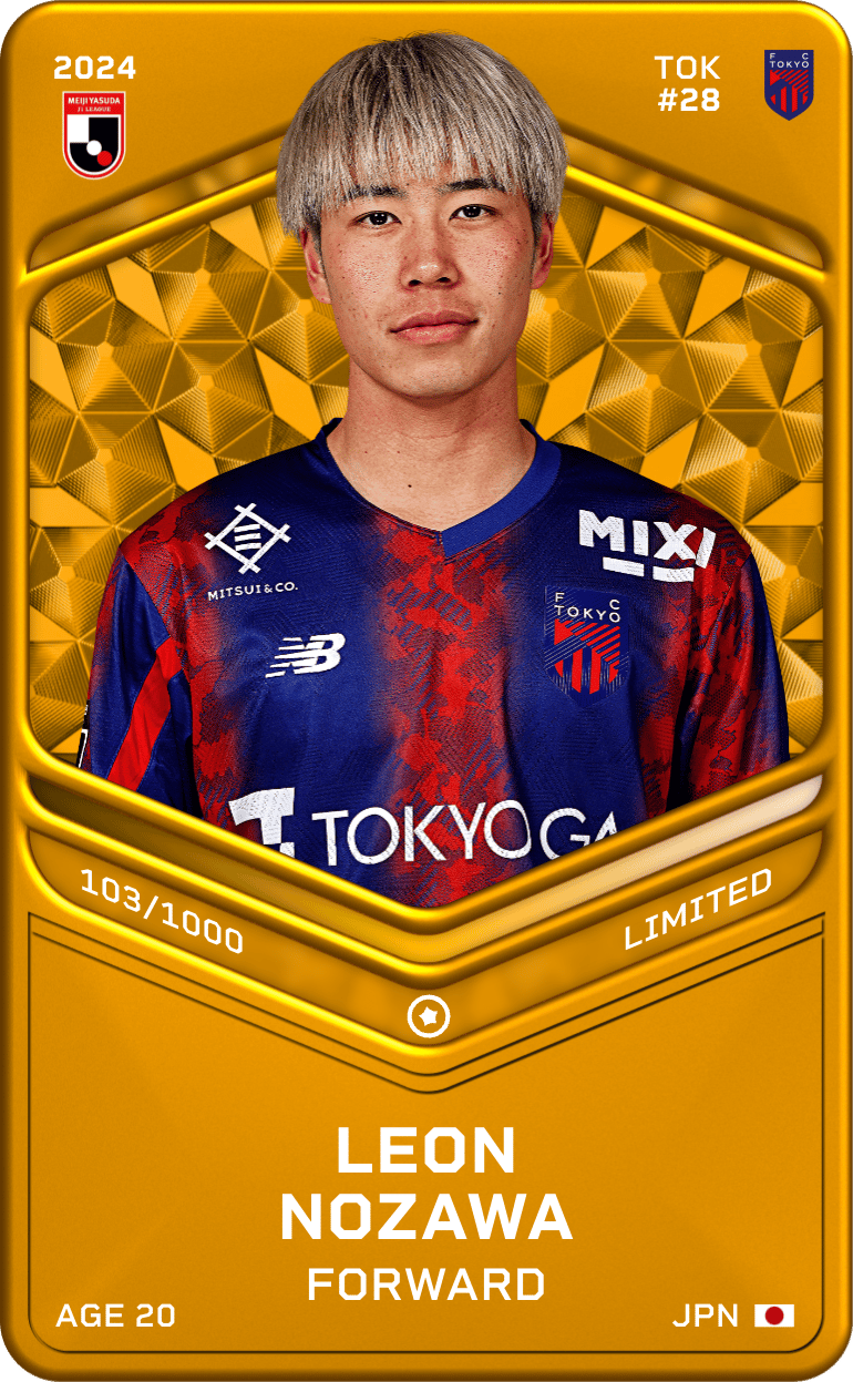 Leon Nozawa 2024-25 • Limited 103/1000