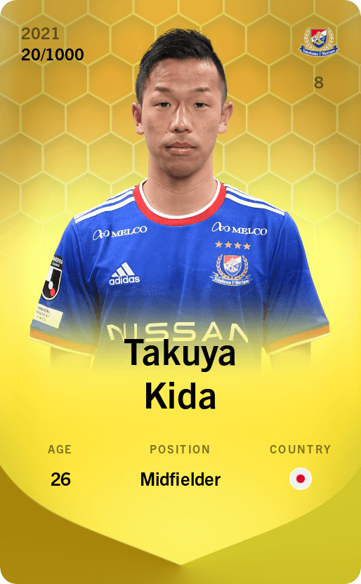 Takuya Kida 2021-22 • Limited 20/1000