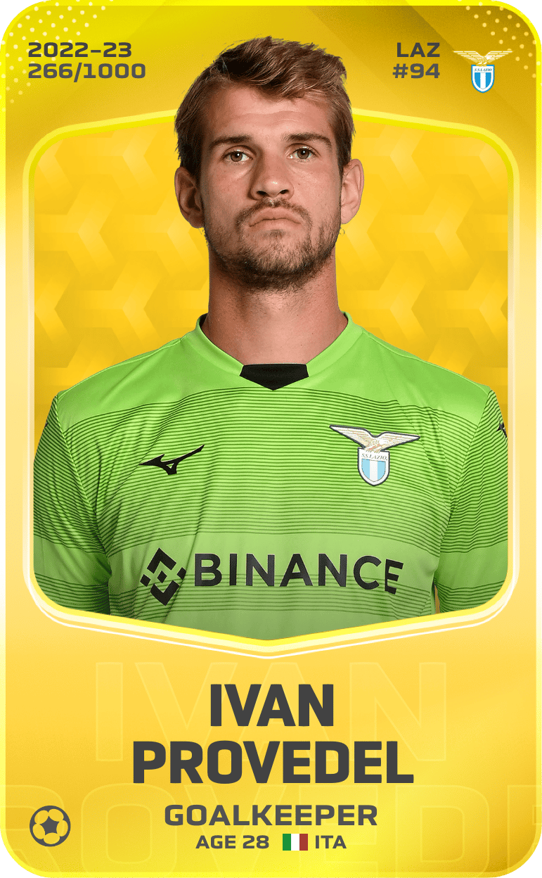 Ivan Provedel 2022-23 • Limited 266/1000