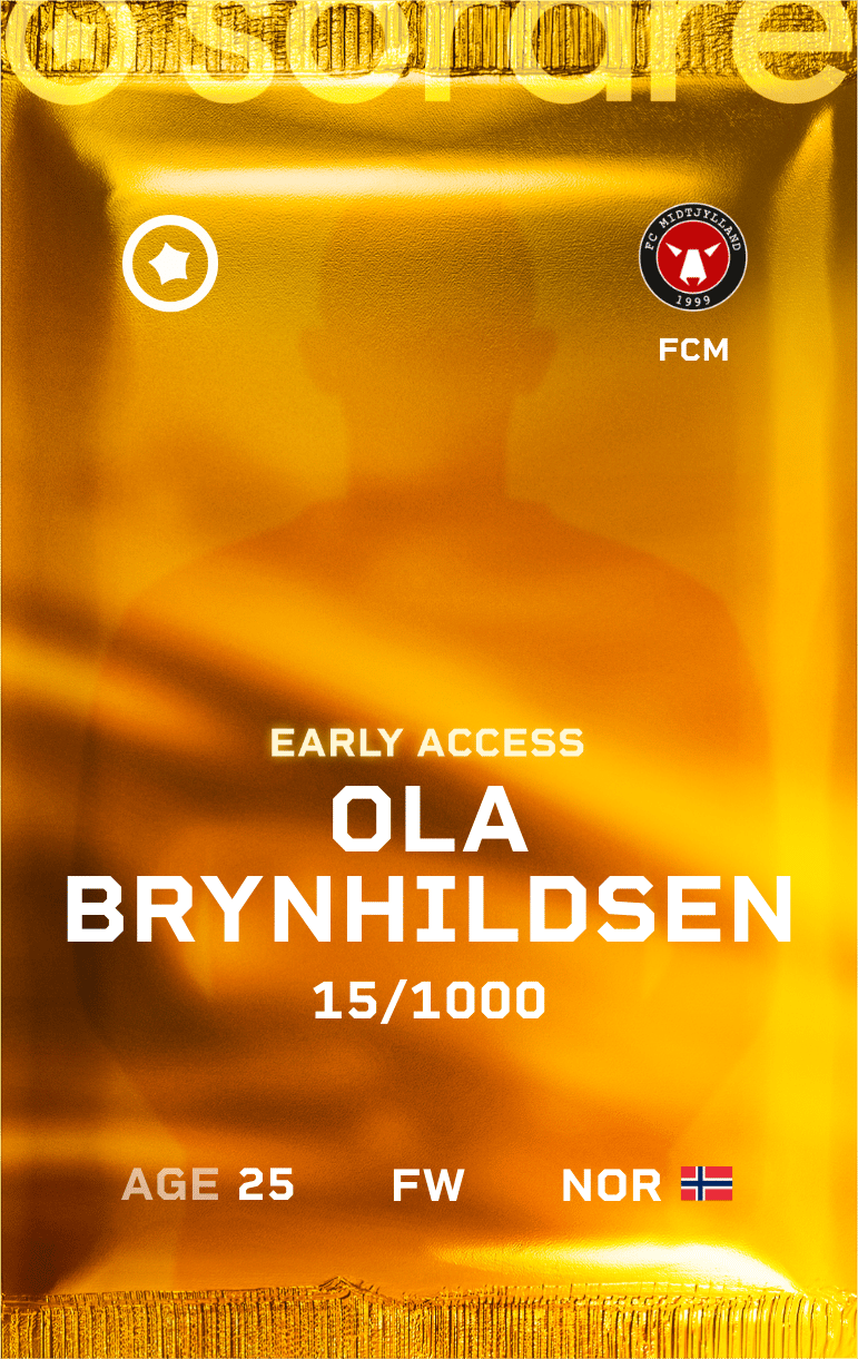 Ola Brynhildsen 2024-25 • Limited 15/1000