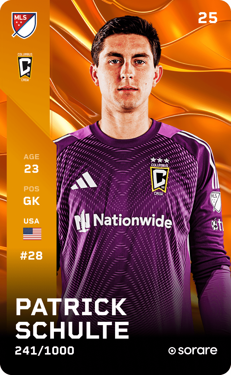 Patrick Schulte 2025-26 • Limited 241/1000