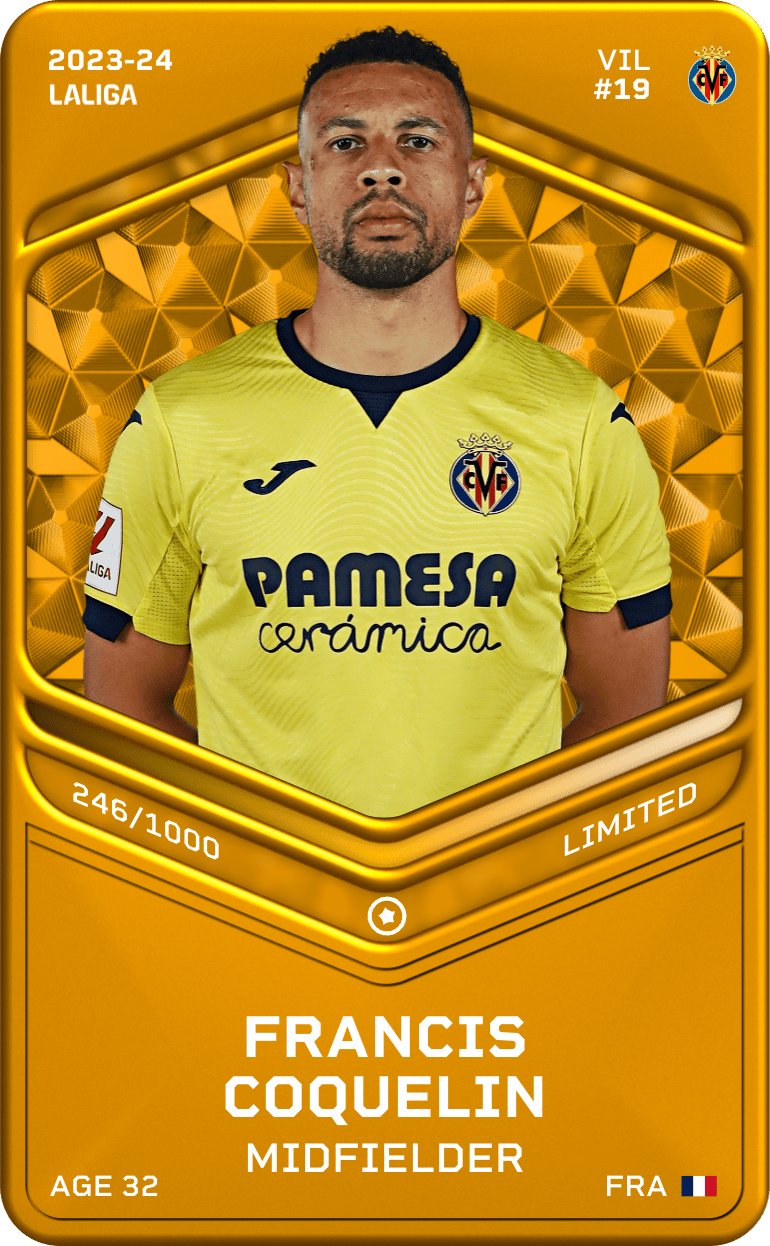 Francis Coquelin 2023-24 • Limited 246/1000
