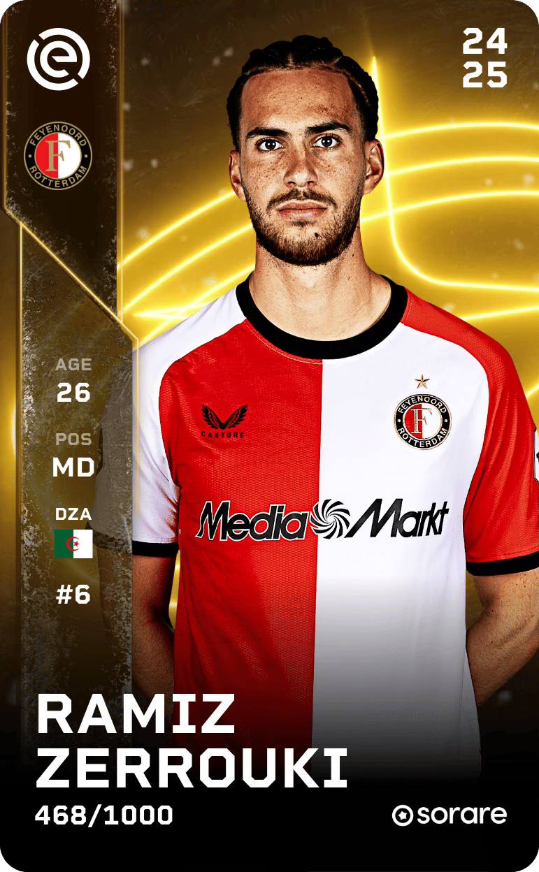 Ramiz Zerrouki 2024-25 • Limited 468/1000
