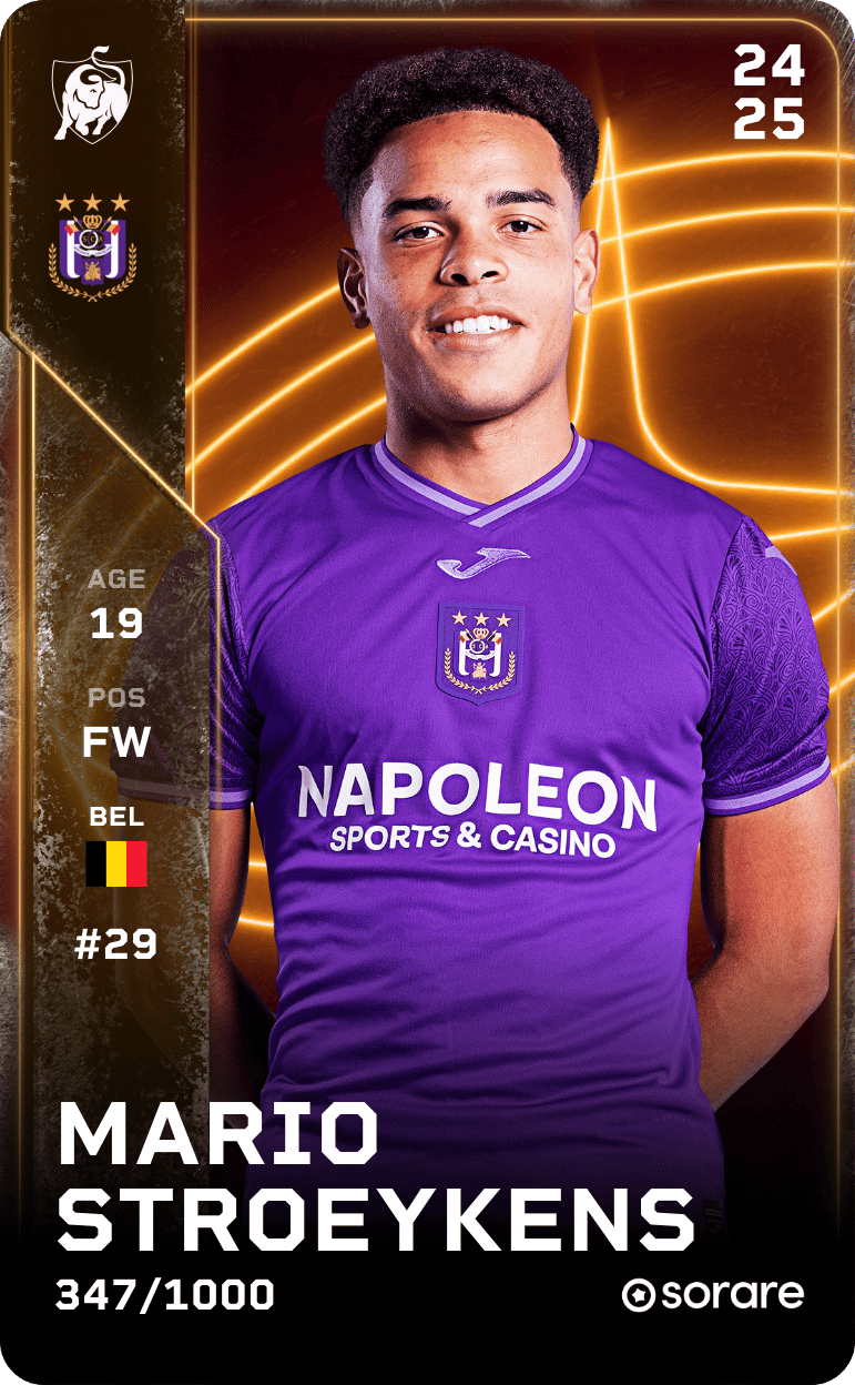 Mario Stroeykens 2024-25 • Limited 347/1000