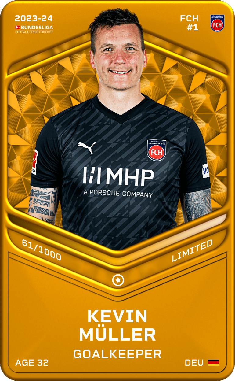 Kevin Müller 2023-24 • Limited 61/1000