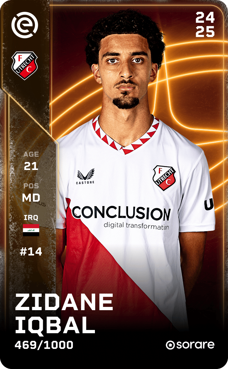 Zidane Iqbal 2024-25 • Limited 469/1000