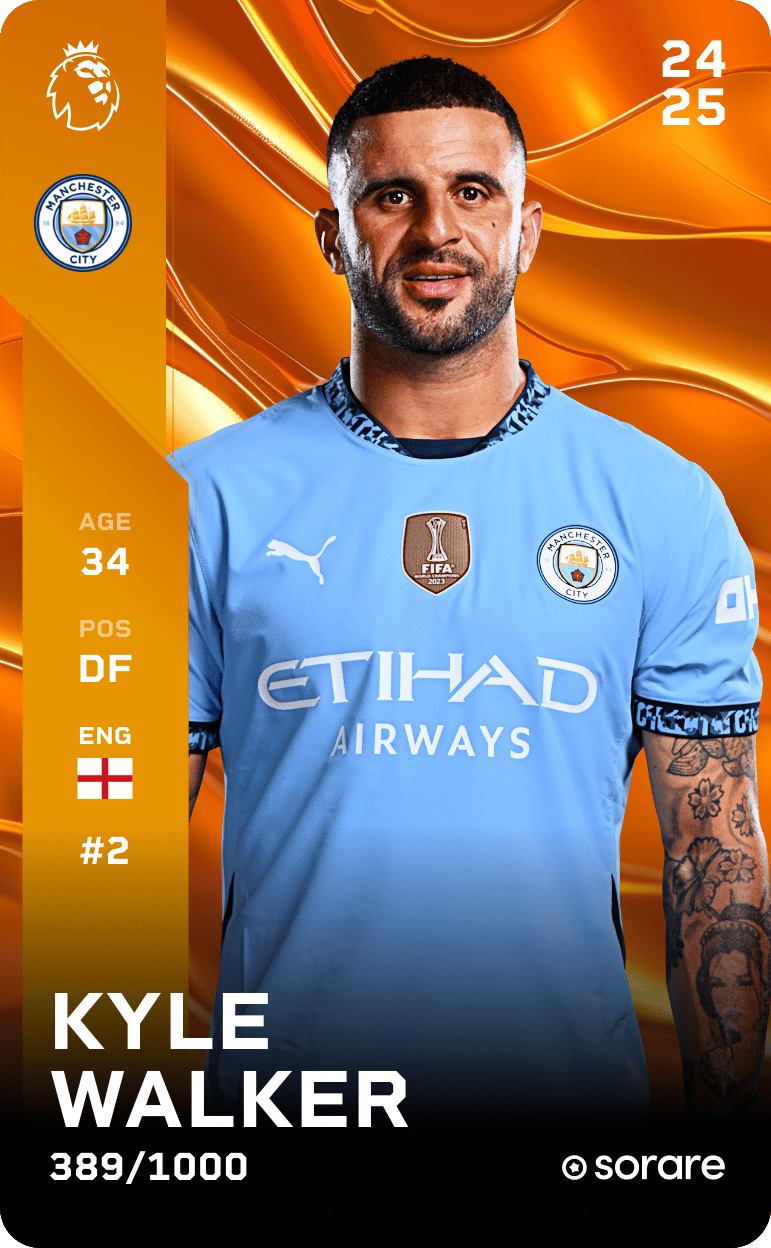 Kyle Walker 2024-25 • Limited 389/1000