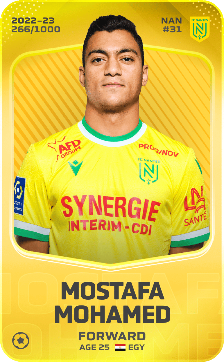 Mostafa Mohamed 2022-23 • Limited 266/1000