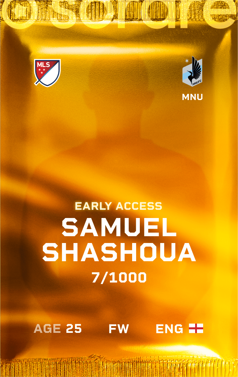Samuel Shashoua 2025-26 • Limited 7/1000
