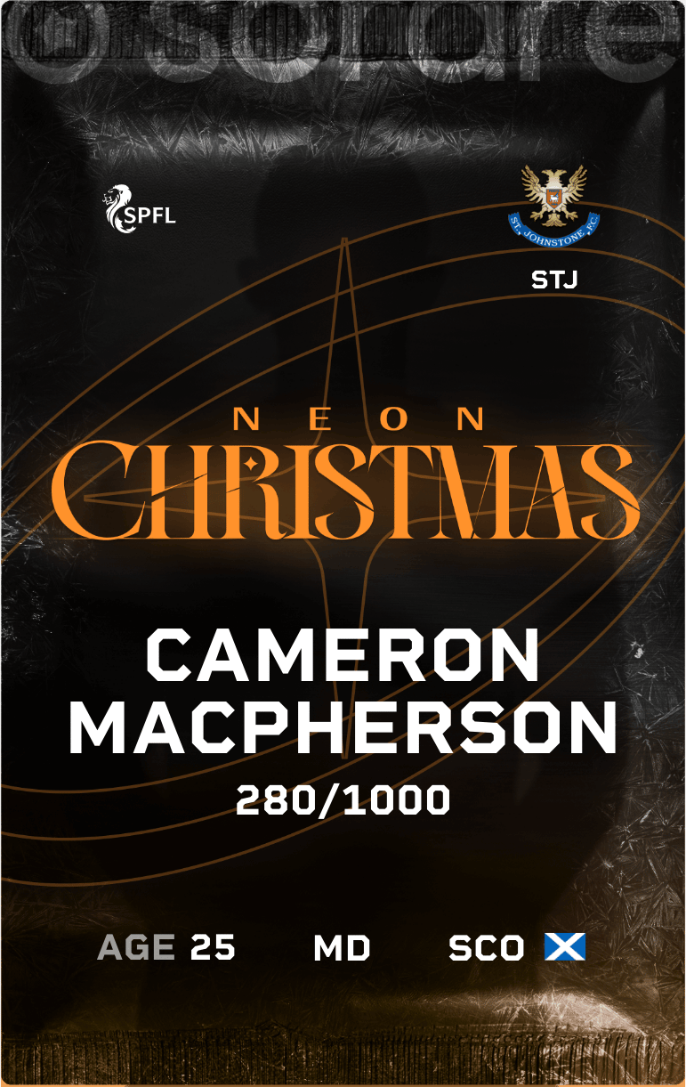 Cameron MacPherson 2024-25 • Limited 280/1000