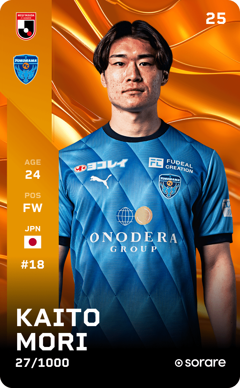 Kaito Mori 2025-26 • Limited 27/1000