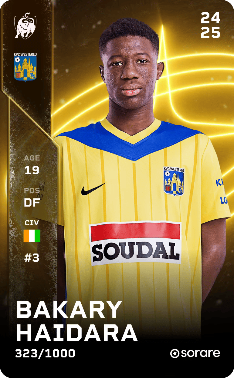 Bakary Haidara 2024-25 • Limited 323/1000