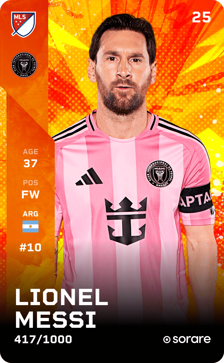 Lionel Messi 2025-26 • Limited 417/1000