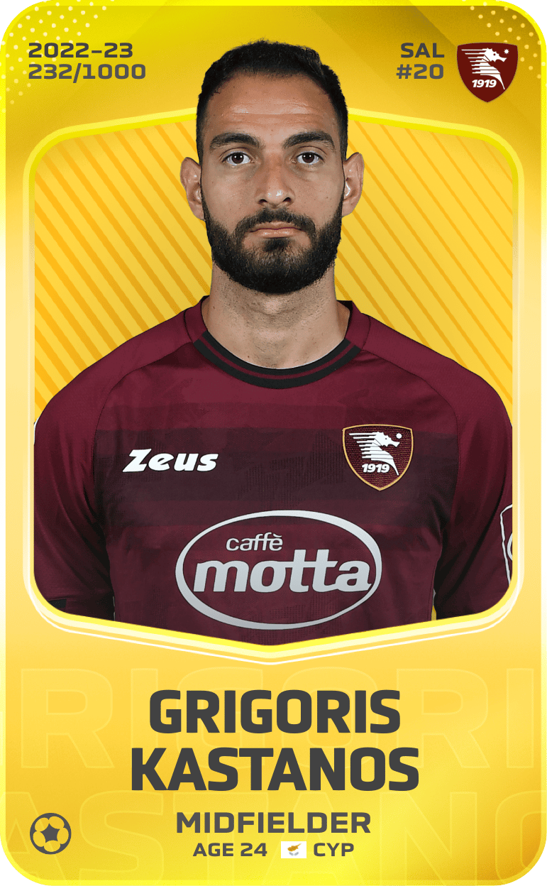 Grigoris Kastanos 2022-23 • Limited 232/1000