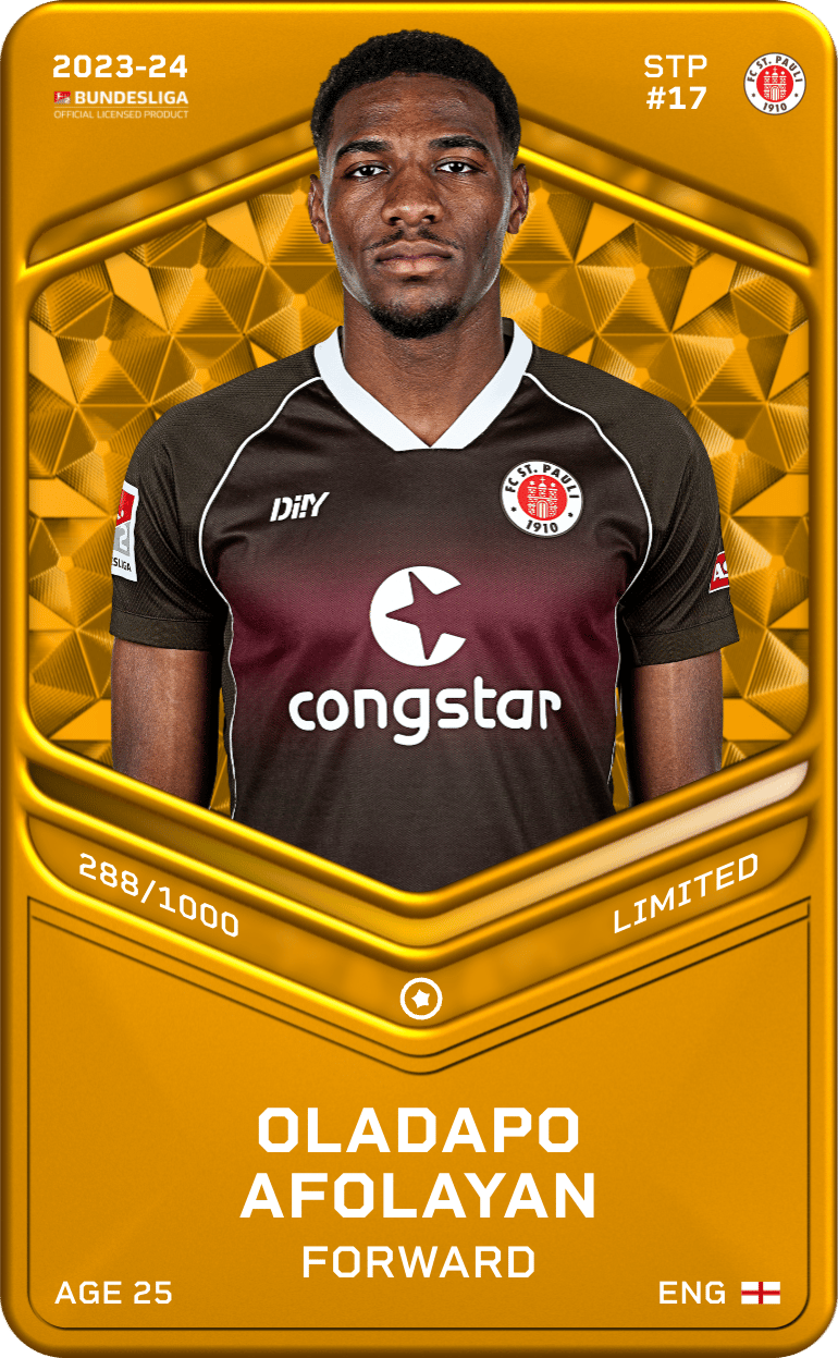 Oladapo Afolayan 2023-24 • Limited 288/1000